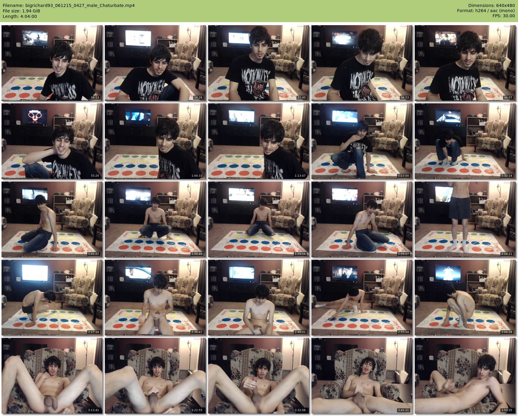 bigrichard93 — 244 minute Chaturbate Couple webcam recording, Dec 5, 2015