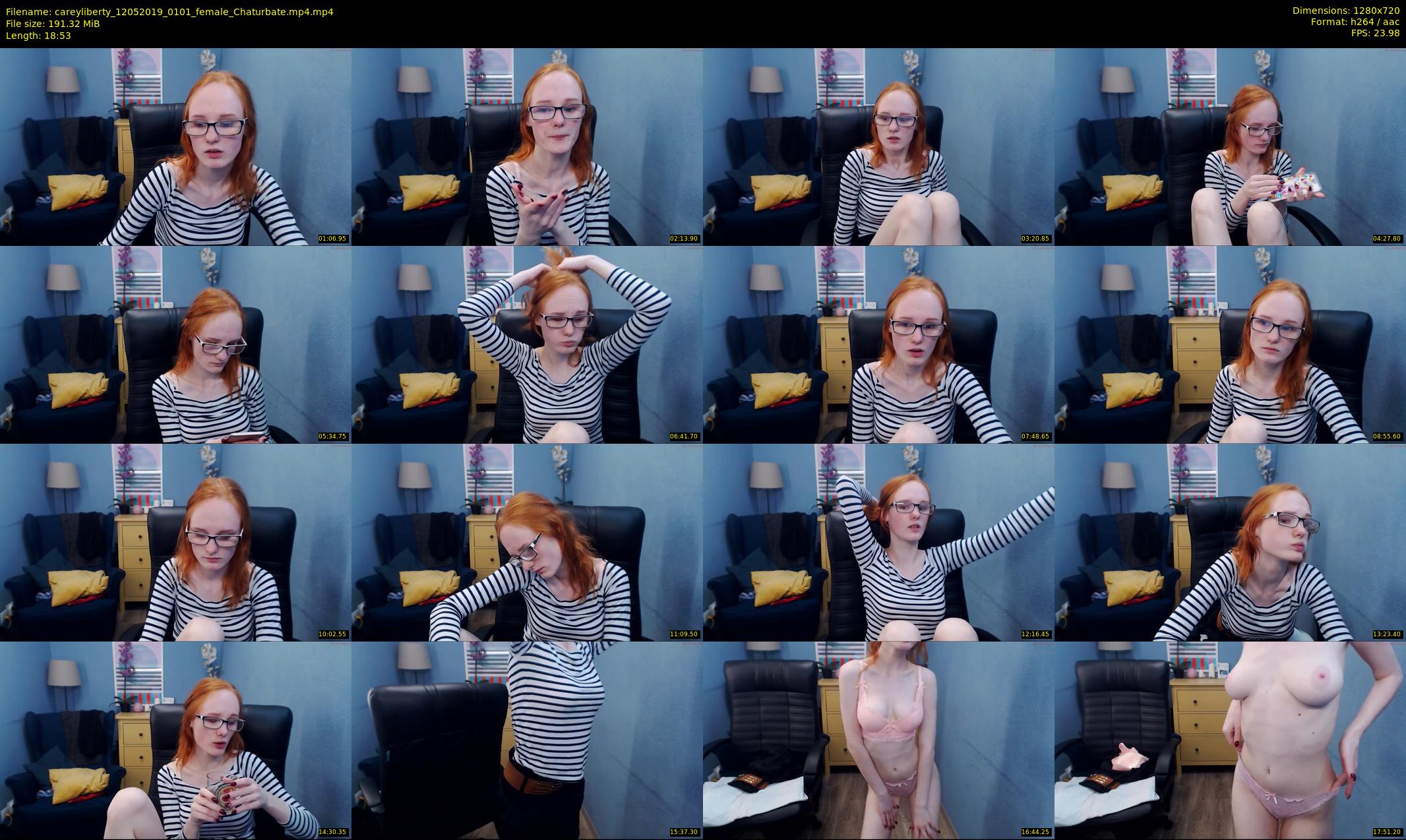 careyliberty — 19 minute Chaturbate Female webcam recording, May 11, 2019