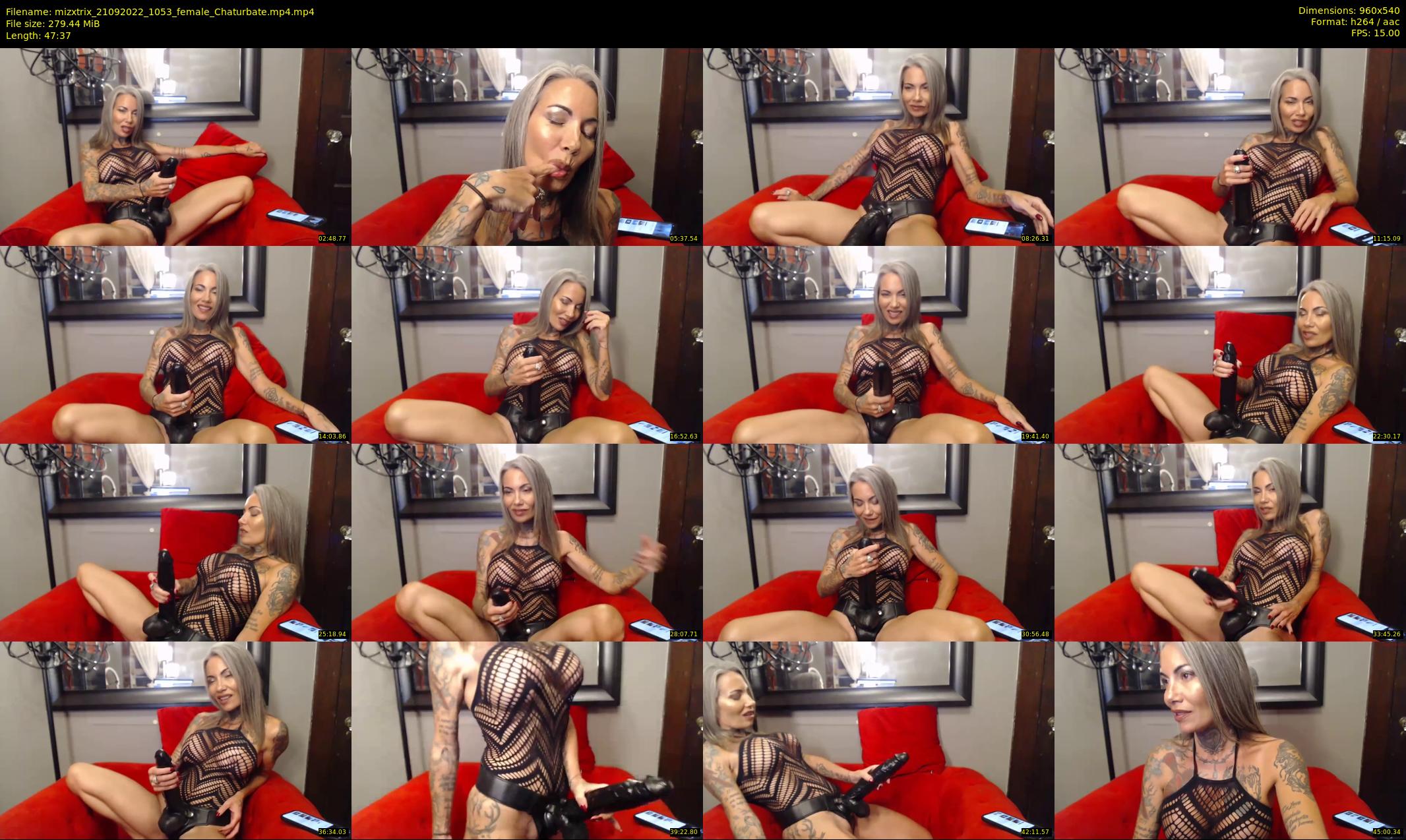 mizxtrix — 48 minute Chaturbate Female webcam recording, Sep 21, 2022