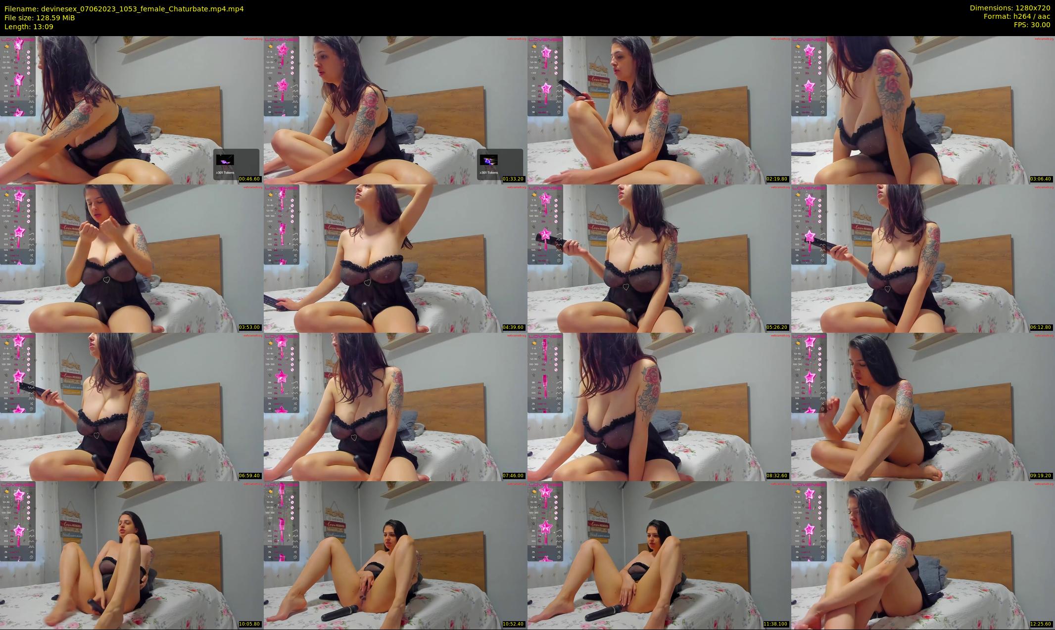 devinesex — 14 minute Chaturbate Female webcam recording, Jun 7, 2023