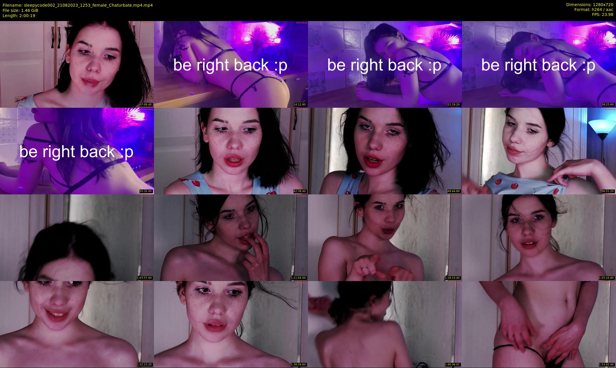 sleepycode002 — 121 minute Chaturbate Female webcam recording, Aug 21, 2023