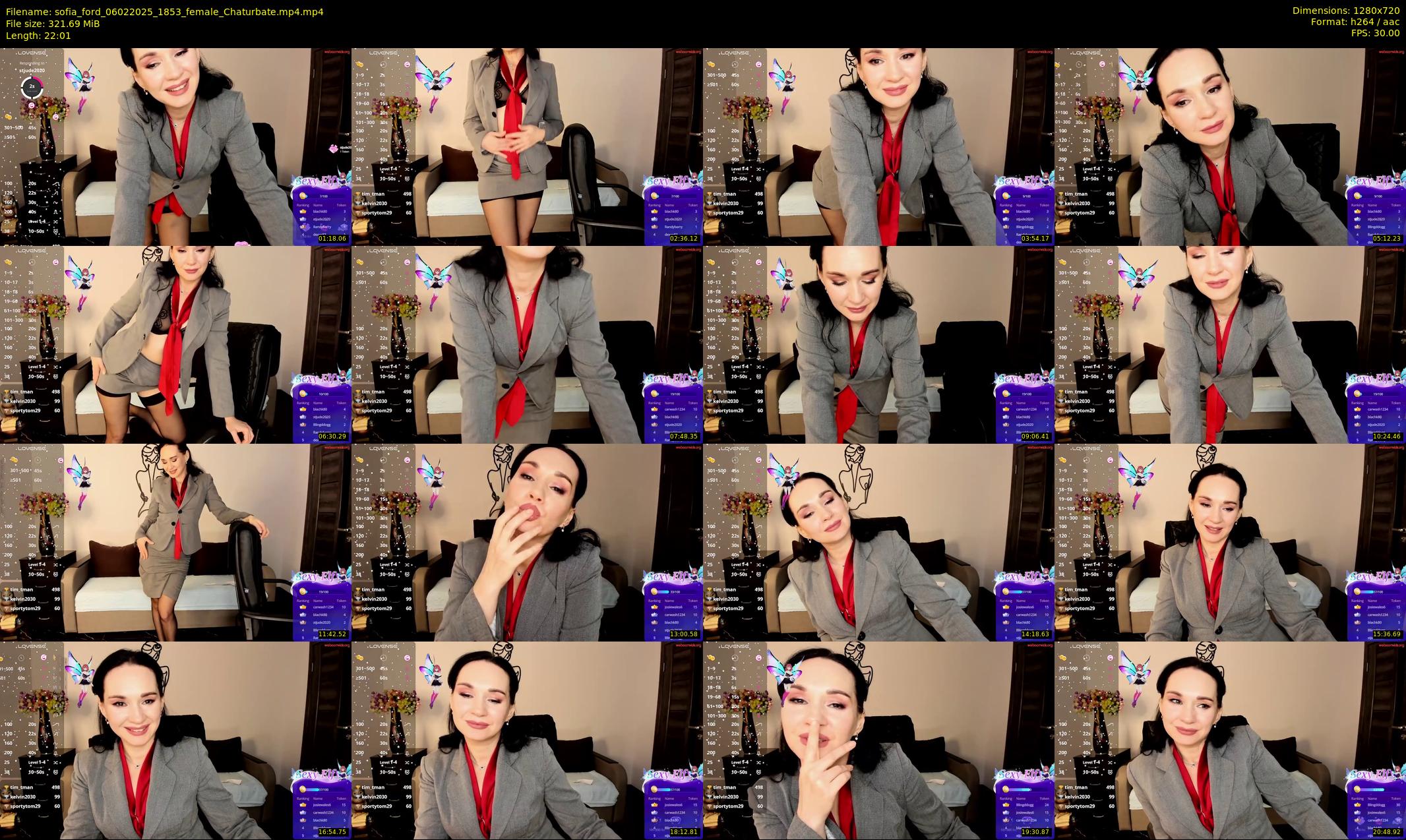 sofia_ford — 23 minute Chaturbate Female webcam recording, Feb 6, 2025