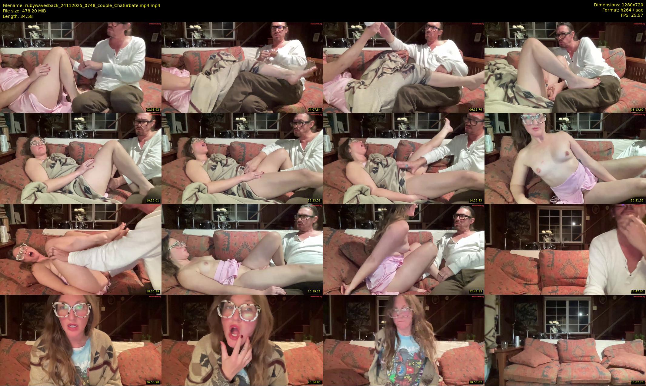 rubywavesback — 35 minute Chaturbate Couple webcam recording, Nov 24, 2025