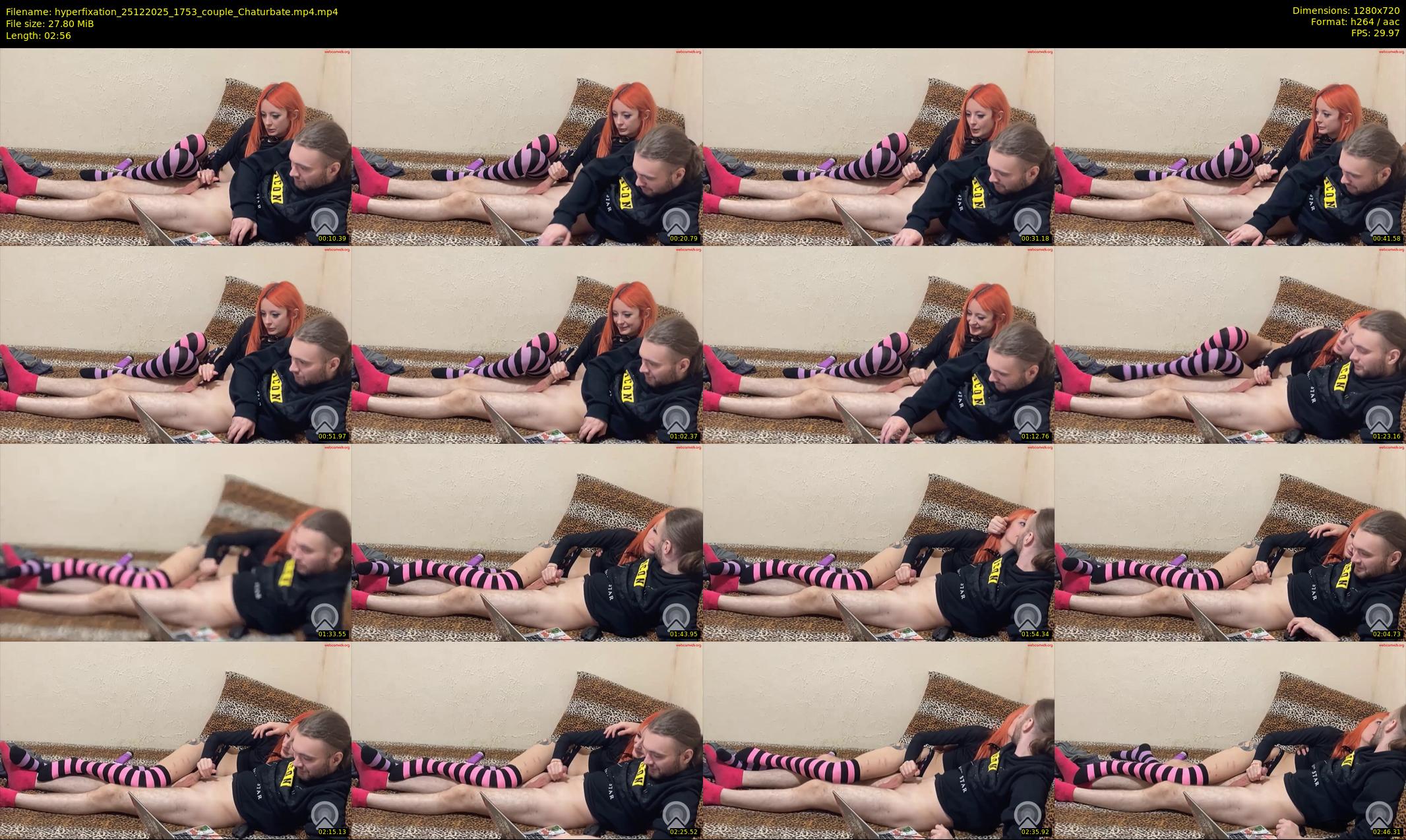 hyperfixation — 3 minute Chaturbate Couple webcam recording, Dec 25, 2025
