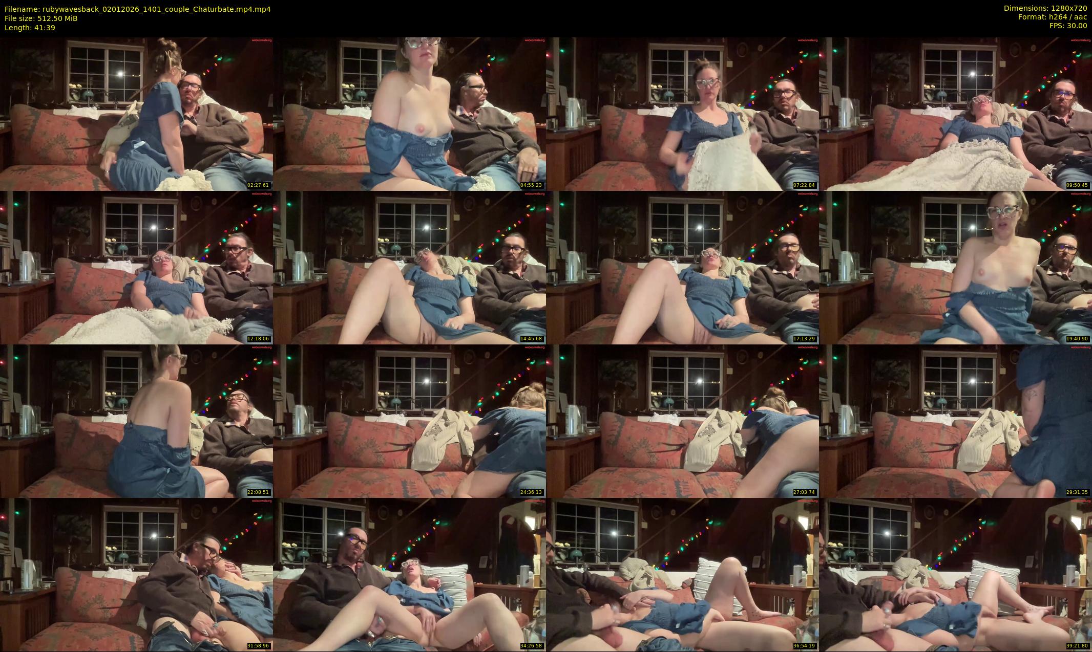 rubywavesback — 42 minute Chaturbate Couple webcam recording, Jan 2, 2026