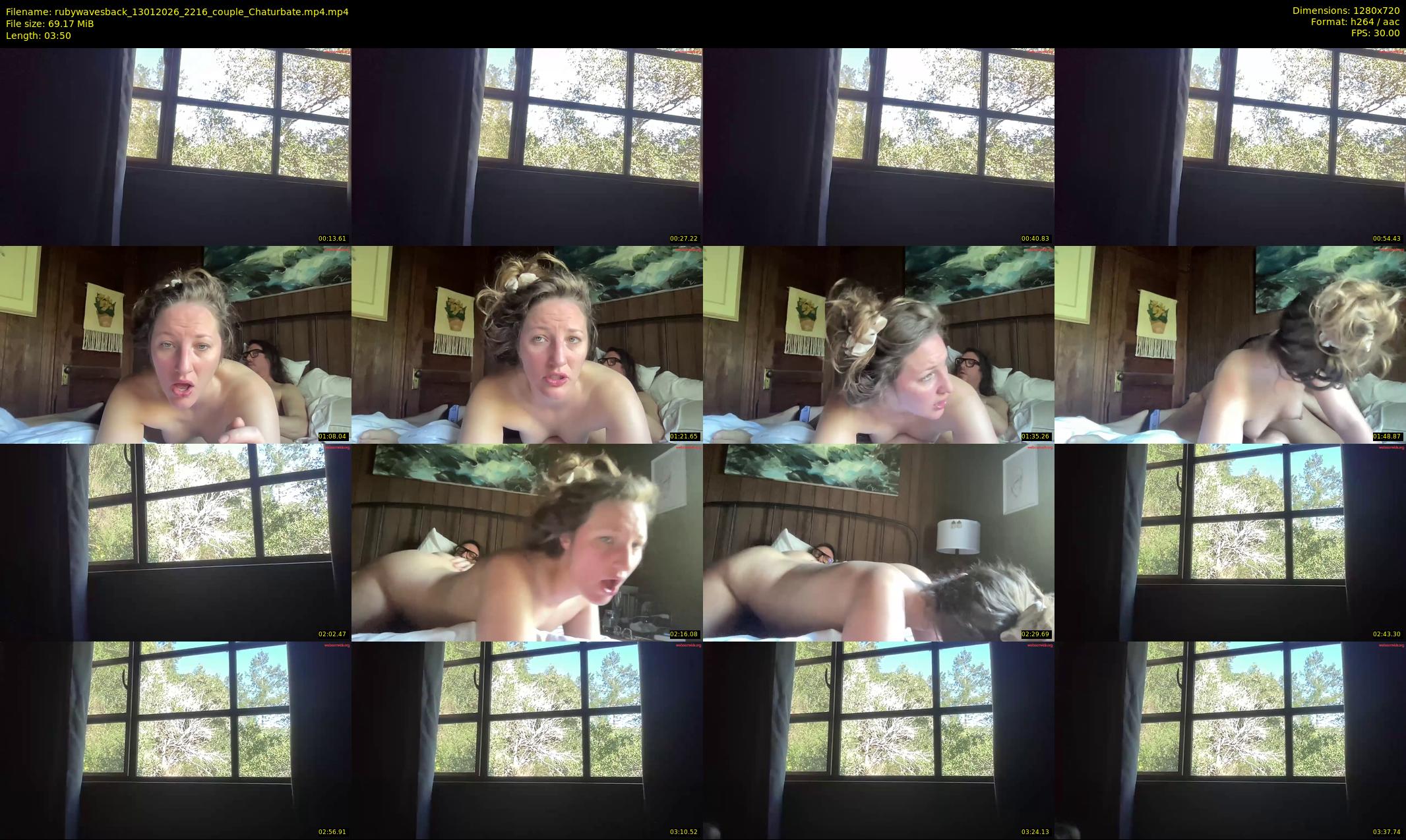 rubywavesback — 4 minute Chaturbate Couple webcam recording, Jan 13, 2026