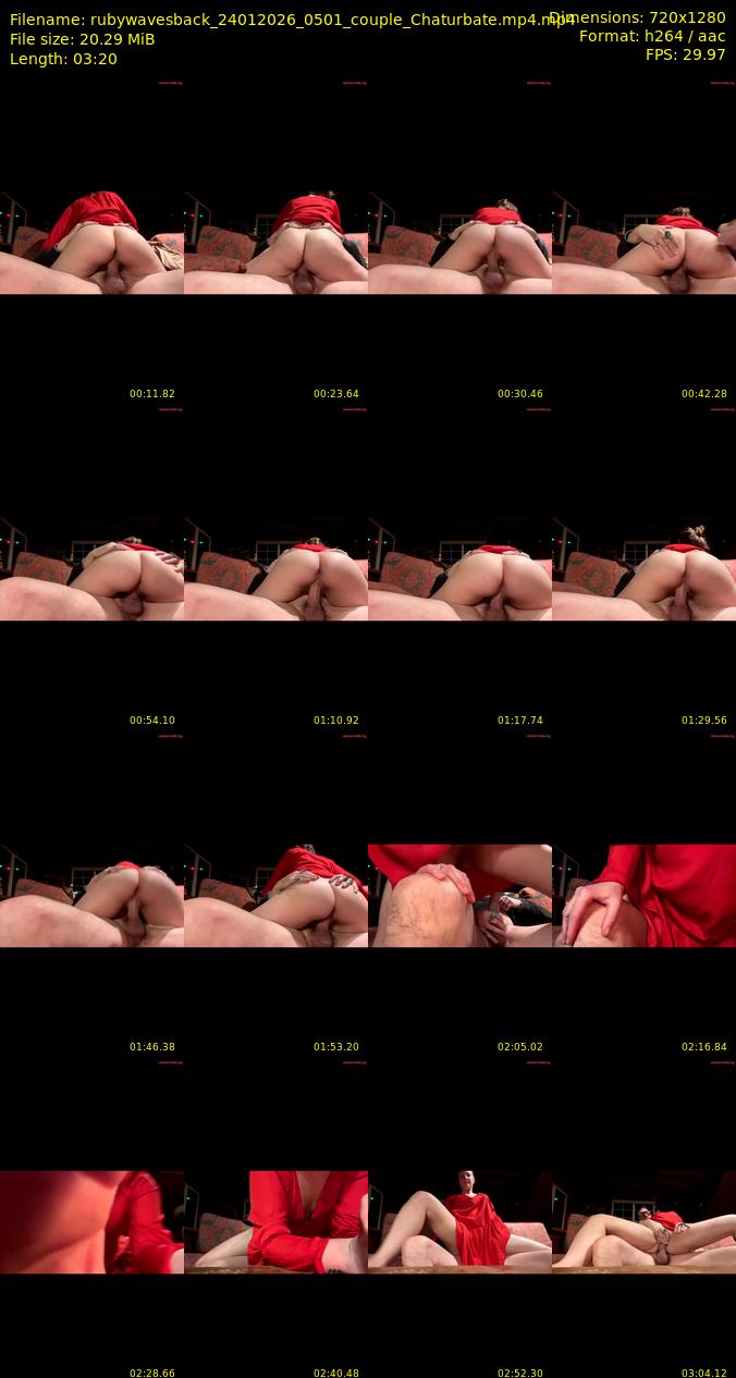 rubywavesback — 4 minute Chaturbate Couple webcam recording, Jan 23, 2026