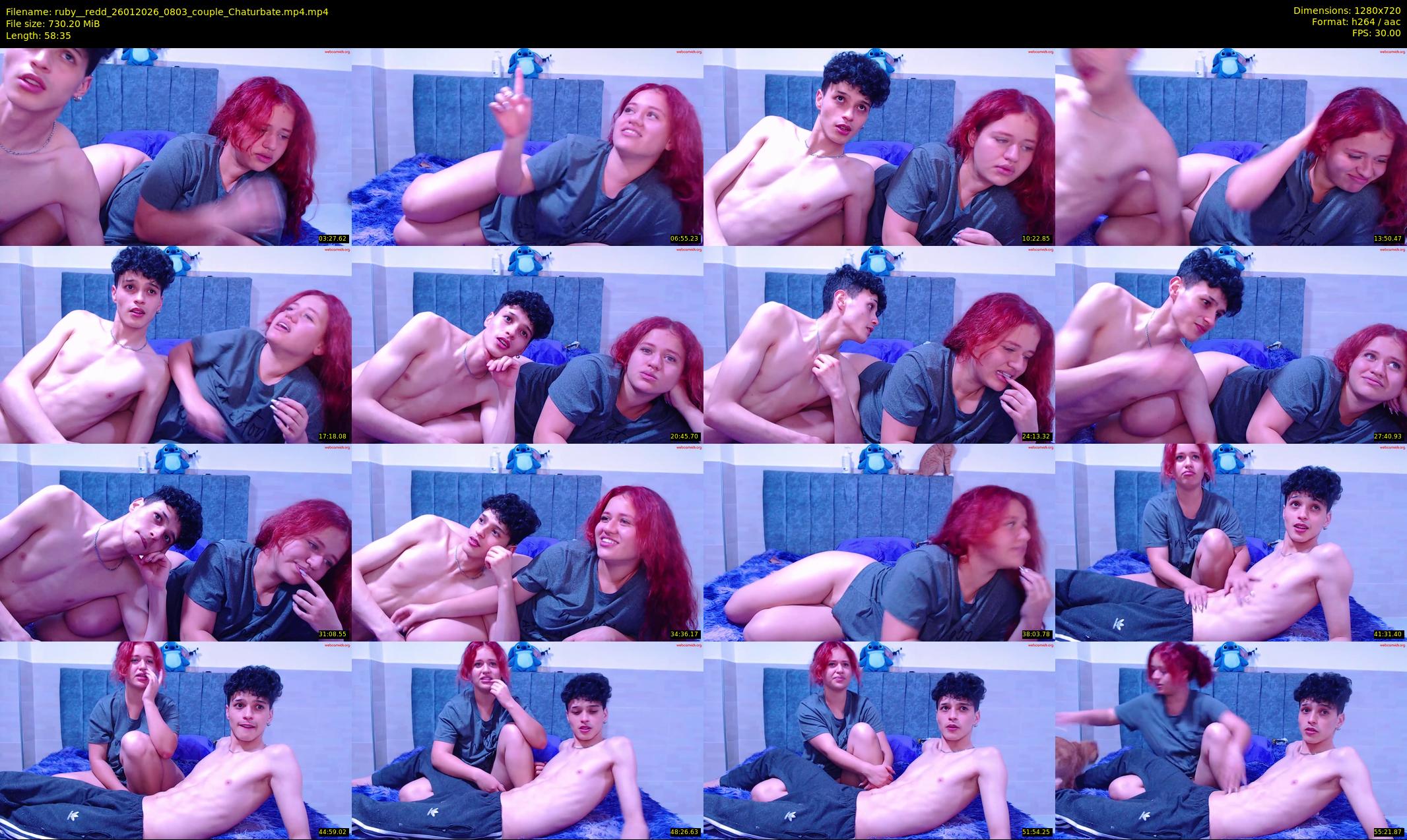 ruby__redd — 59 minute Chaturbate Couple webcam recording, Jan 26, 2026