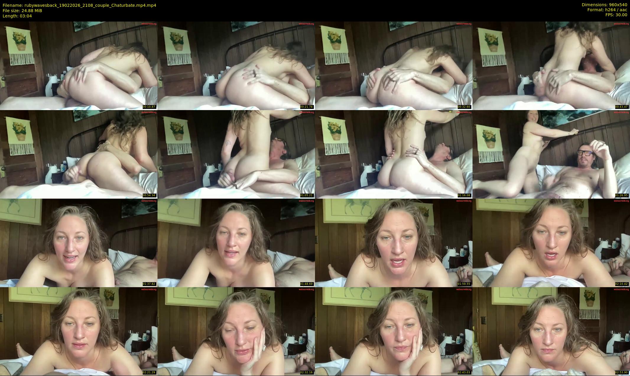 rubywavesback — 4 minute Chaturbate Couple webcam recording, Feb 23, 2026